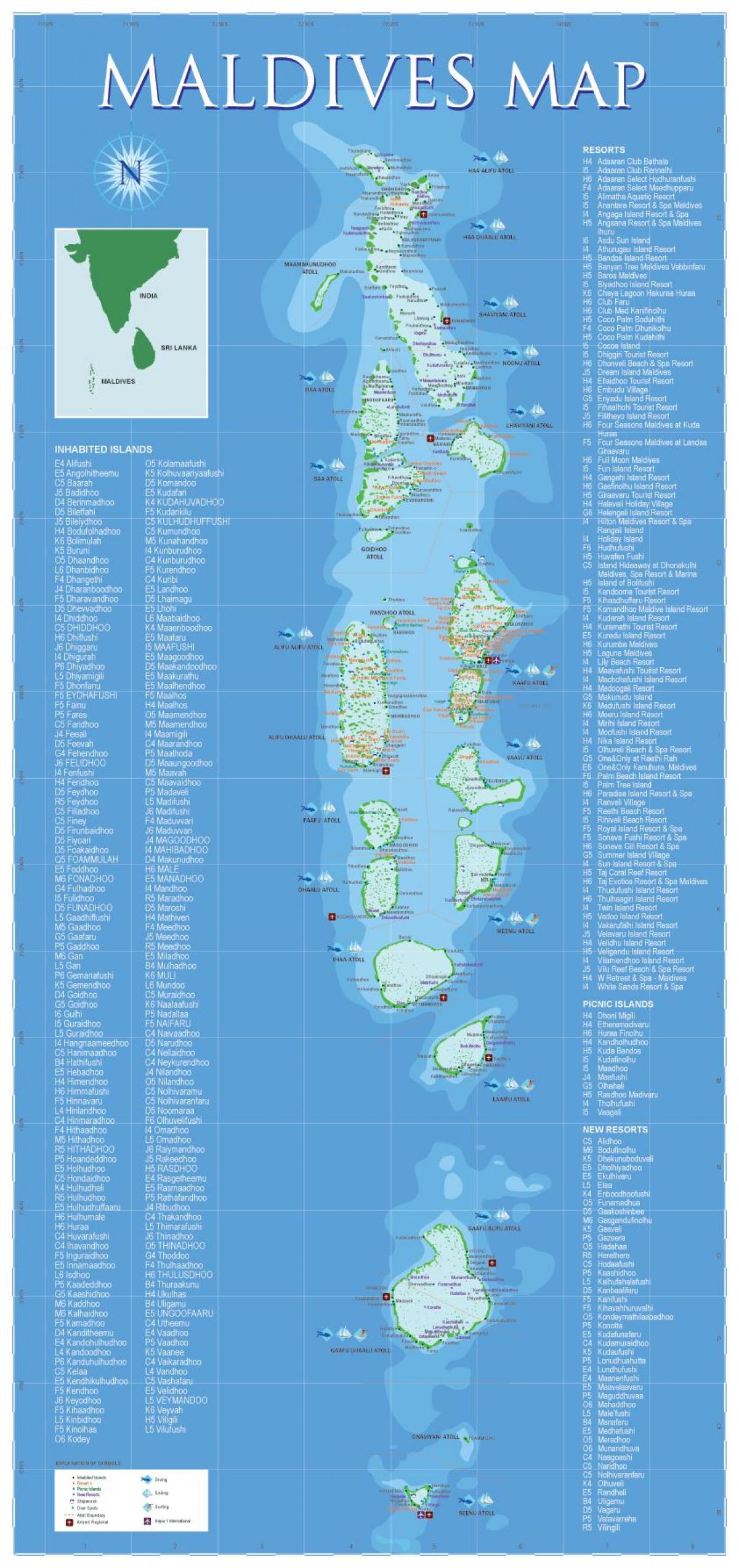 Letak Geografis dan Fisik Alami Negara Maldives