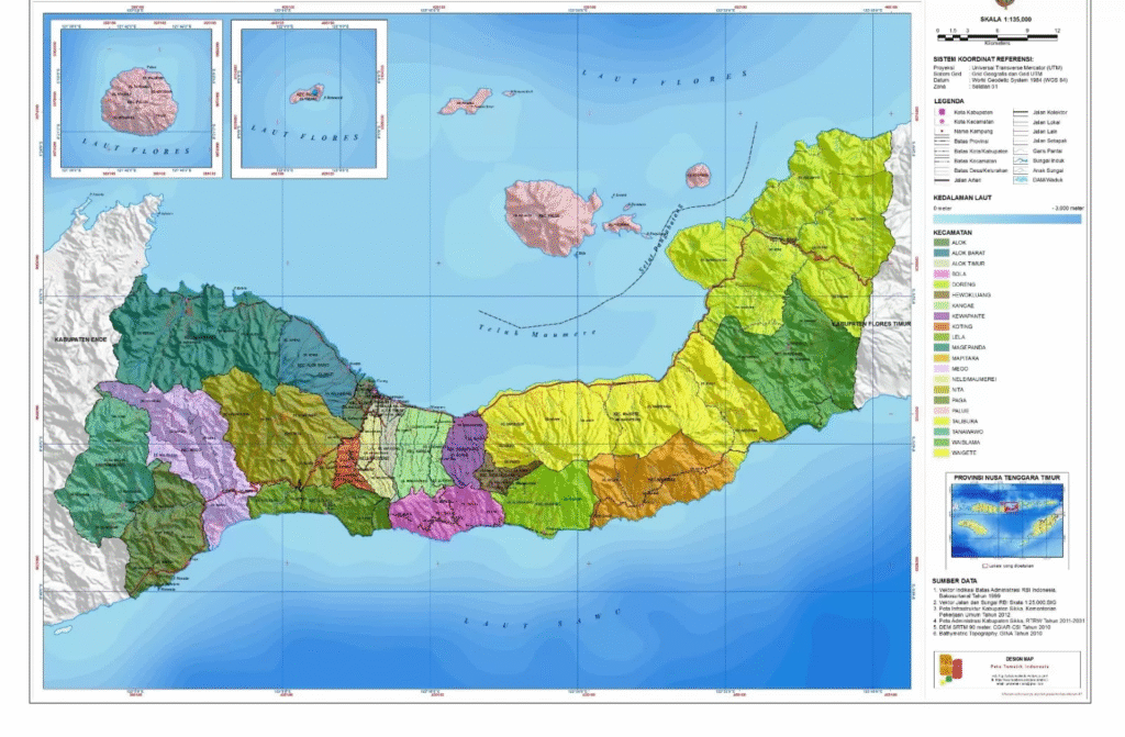 Topografi Maumere Flores Letak Geografis Kota 2025: Kenali Kota Pelabuhan di Jantung NTT!