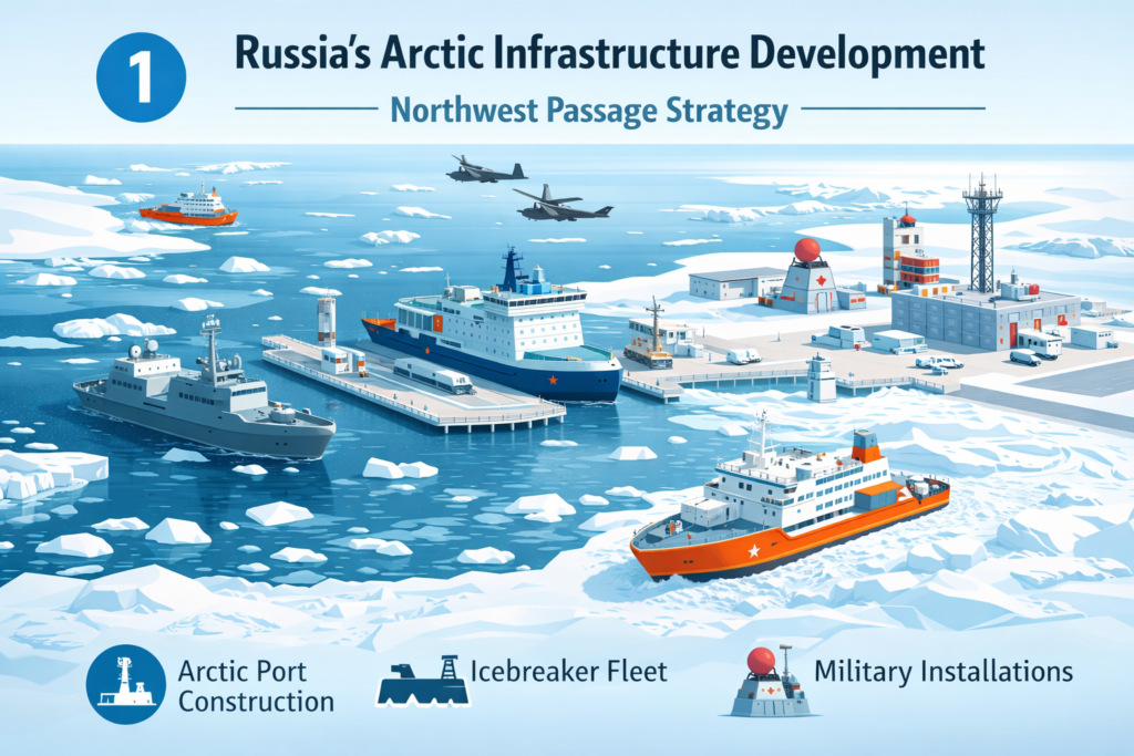 key action 1 untuk Cara Russia China Rebut Northwest Passage 2026