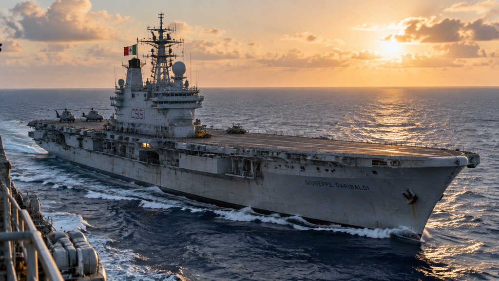 Garibaldi Lintasi ALKI I, Jalur Laut Strategis Kepulauan Indonesia