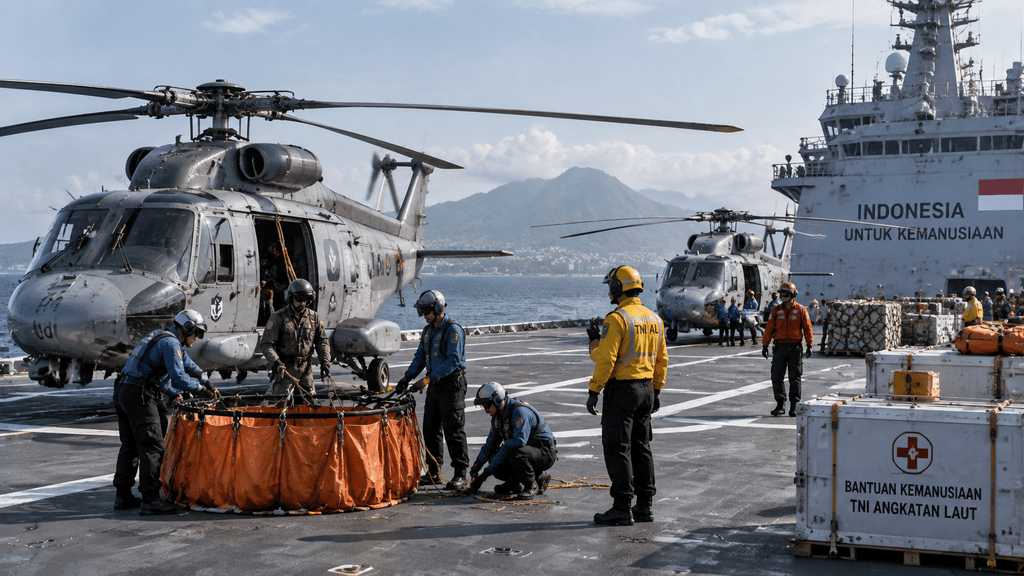 Garibaldi Lintasi ALKI I, Jalur Laut Strategis Kepulauan Indonesia